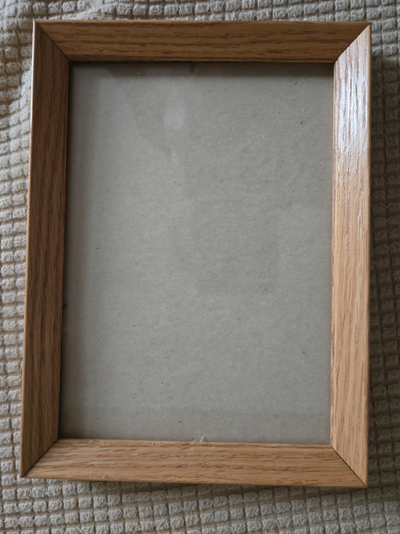 7.75" X 5.75 "  Six Wooden Picture Frames with Glass, View more
