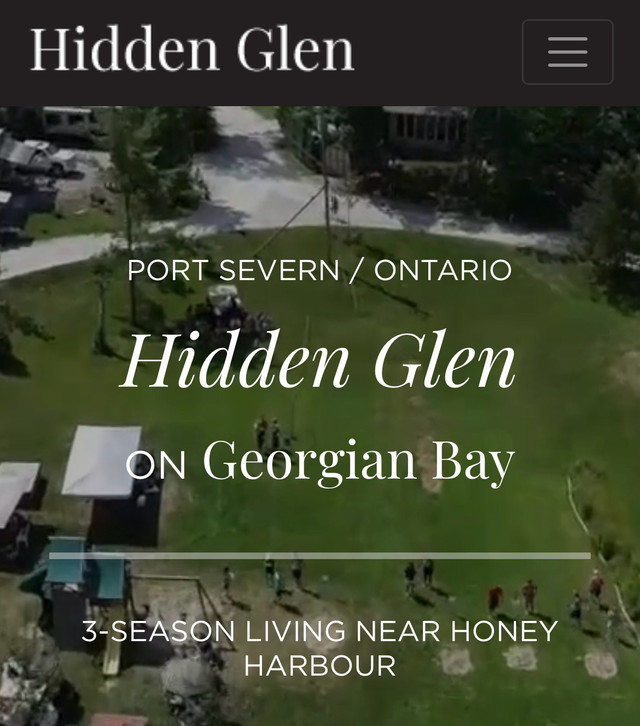 Trailer in hidden glen  in Park Models in Barrie