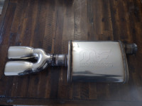 Stainless steel muffler and tip magnaflow 