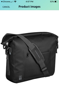 Waterproof bag - laptop -messenger - gifts men - unisex