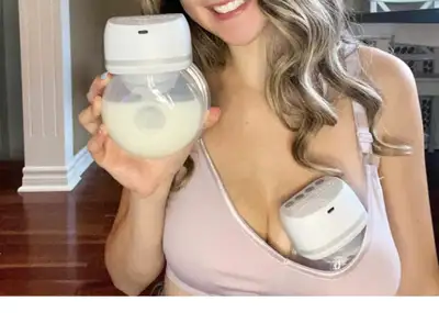 NEW SINGLE UNIT! Bellababy Wearable Breast Pump Hands Free, Low Noise Pain Free, 4 Modes 6 Levels of...