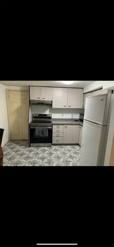 One bedroom basement