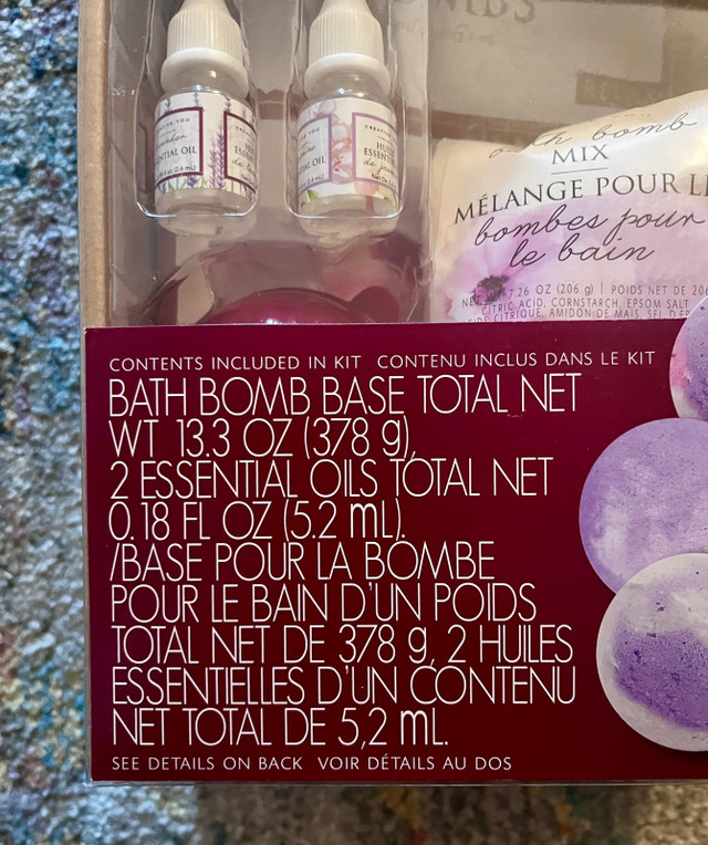 Creative You D.I.Y. Lavender Dream Bath Bombs Kit dans Loisirs et artisanat  à North Bay - Image 2