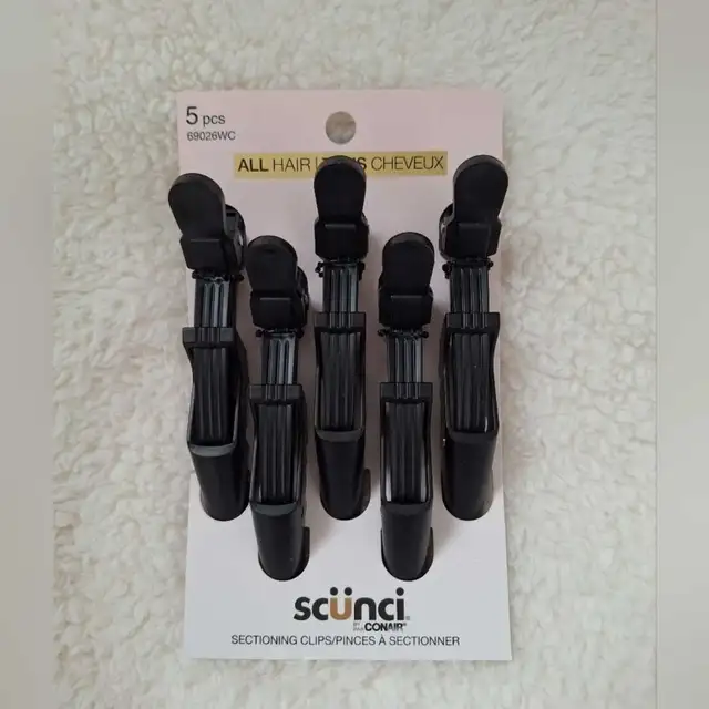  5 pack Scunci by Conair Hair sectioning alligator clips in Health & Special Needs in Mississauga / Peel Region - Image 2