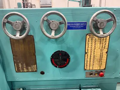 Stanley Heavy Duty Engine Lathe–53" Swing – 9’ Bed – 40" Travel, View more