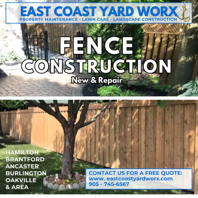 FENCE CONSTRUCTION - LANDSCAPING: HAMILTON, BURLINGTON & AREA63005664918659122