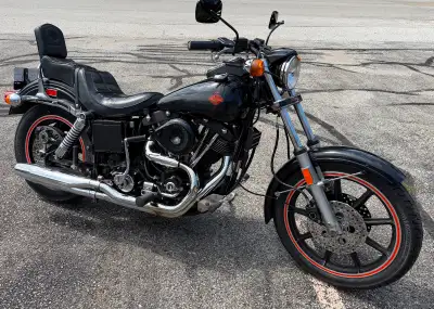 A total of 1,470 units of the 1980 Harley-Davidson FXB Sturgis were built. Powered by an 80 cubic-in...