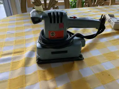 Black and Decker finishing sander, View more
