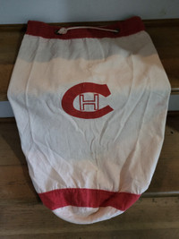 1950s Montreal Canadiens hockey bag