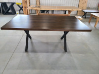 Just built! Reclaimed elm dining table