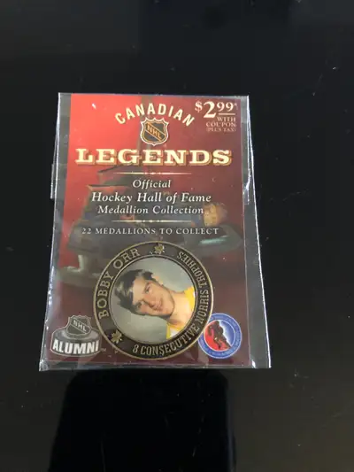2004 Bobby Orr legends medallion, View more