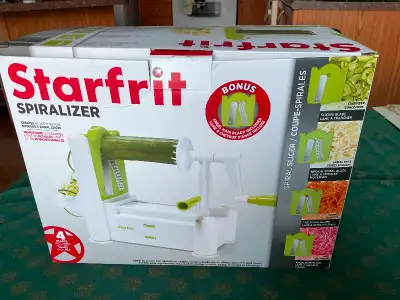 Starfrit Spiralizer with 4 blades, View more