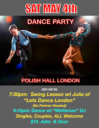 Singles Dance Party with Swing Lesson