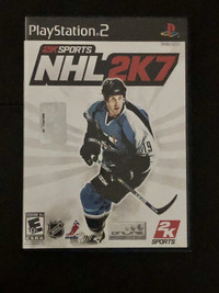 PS2 - PlayStation 2 : NHL 2K7 game