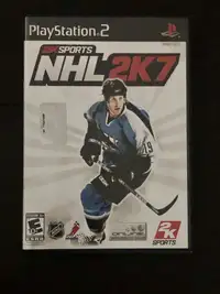 PS2 - PlayStation 2 : NHL 2K7 game