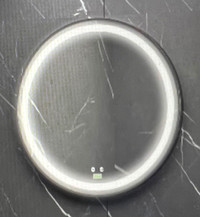 28” Wall Mounted Round LED Mirror
