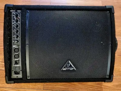 I have 3 powered wedge monitors. Want them gone by Friday. 12" speaker - 250 watts. Loud for live ap...