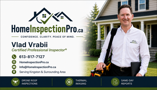 Certified Home Inspector Kingston | Condo $295+ | Homes $475+