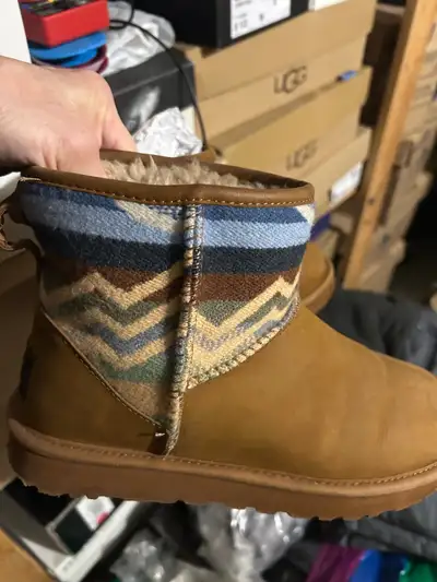 UGG short suede Paddington boots, View more