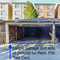 Private Garage Parking or Storage