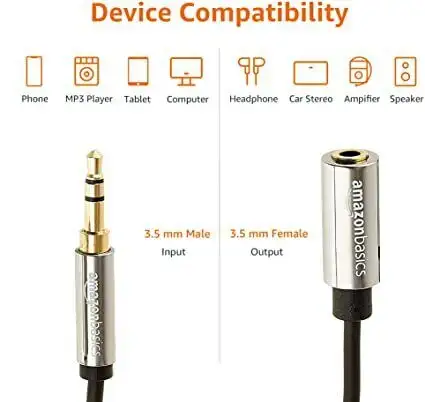 3.5mm Stereo Audio Extension Cables in Other in Markham / York Region - Image 3