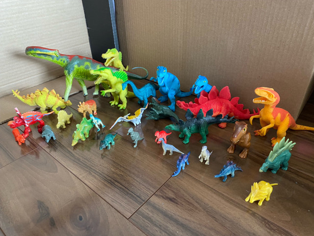 Toy dinosaurs in Toys & Games in La Ronge