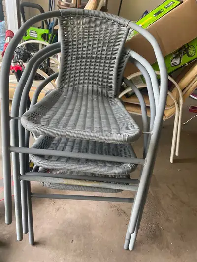 4 balcony chairs, View more
