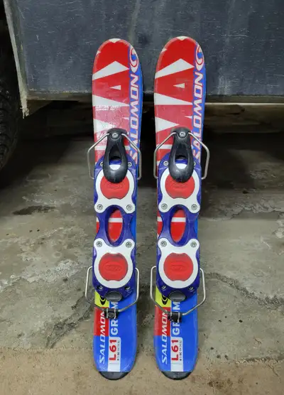 Salomon 61cm Kids snowblades Skiboards Mini skis, View more