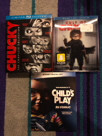 Complete Child’s Play movie collection on blu-ray