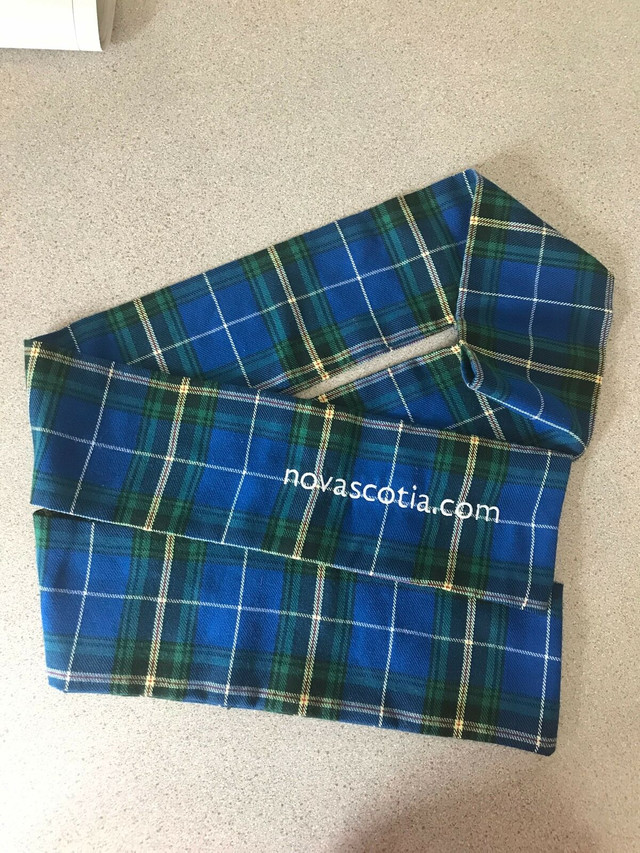 Nova Scotia Tartan Sash/Tie Belt - 60” X 4” in Arts & Collectibles in Bedford