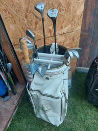 Full golf set w/nice bag3,4,5,6,7,8,9,PW,1W,3W,P$55