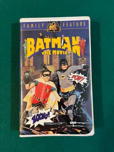 Batman The Movie VHS 1966/199) Clamshell. Cash only. Pickup is in Etobicoke, near Queensway and Isli...
