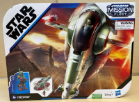 Star Wars Mission Fleet Skirmish Boba Fett & Firespray Starship