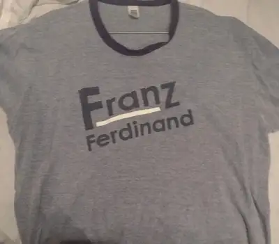 Franz Ferdinand band shirt, View more