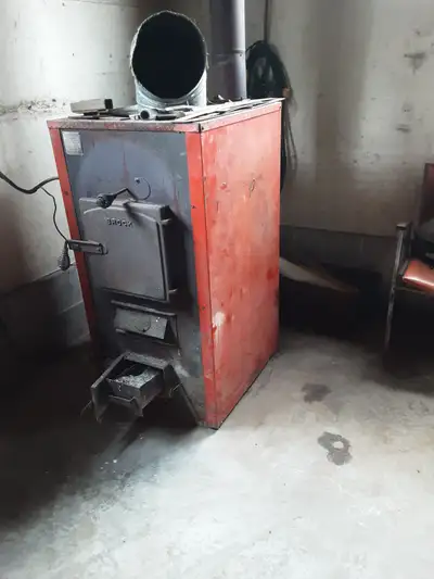 one brock wood stove in good condition