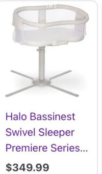Halo Bassinet swivel sleeper 