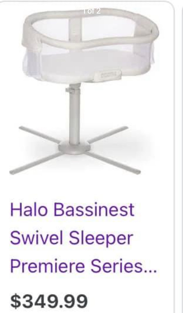 Halo Bassinet swivel sleeper  in Cribs in Mississauga / Peel Region
