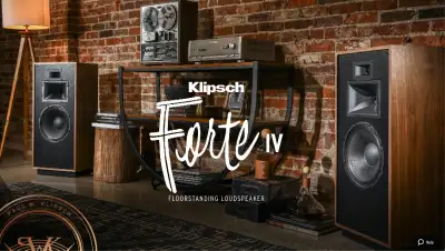 Introduction Klipsch Forte IV., View more