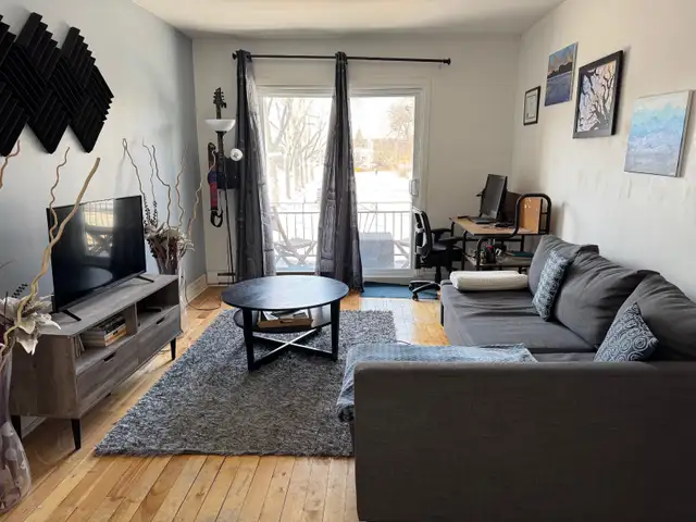 4 ½ adjacent Angus, métro Joliette 5 min à pied du