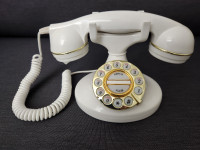 New, Vintage MICROTEL Retro Landline Telephone, 1960's Styles