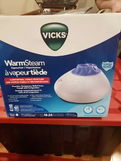 Vicks Vaporizer and 2 Boxes Vapor NEW $60, View more
