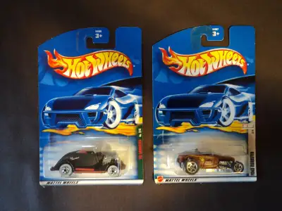 HOT WHEELS FORD ROADSTER LOT OF 2, View more