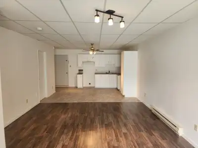 Très grand 4.5 à louer, situé dans un quartier très tranquile. A qui la chance.