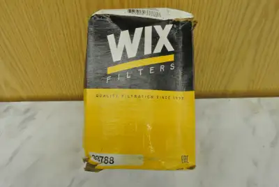 Wix 33788 Spin-On Fuel and Water Separator Filter Pleated paper filter Highly durable and reliable M...
