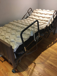 INVACARE HOSPITAL BED FULLY ELECTRIC