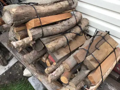 $10..EACH BUNDLE…..dozen pieces in each bundle consisting of birch, maple and variety of hard wood…...