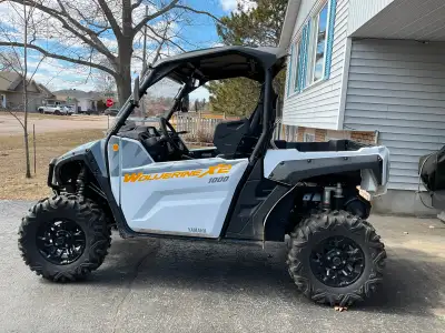 2024 Yamaha SXS Wolverine X2 1000 R-Spec Only 1,874 kms and 87.8 hrs as shown in the picture Include...
