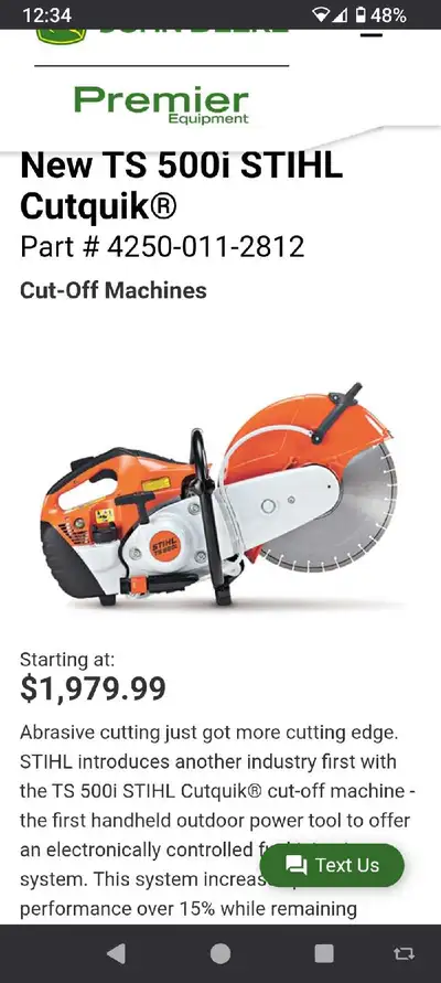 Stihl Gas Axe, View more