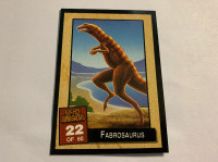 1994 Dynamic Escape of the Dinosaurs #22 - Fabrosaurus NM/MT.