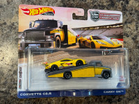 Hot Wheels Car Culture Premium Team Transport Corvette C8.R 